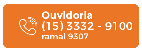 Botão ouvidoria telefone 15 3332-9100